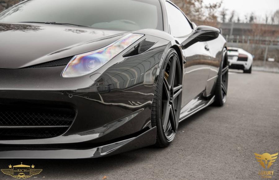  Ferrari 458 Italia Murdered Out by Luxury Customs 2014 года  (фото 3 из 23)